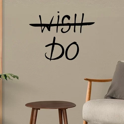 Zidna naljepnica "Wish Do"